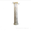 Five Star Hotel Decorations Marble Garden And Indoor beige Marble Column